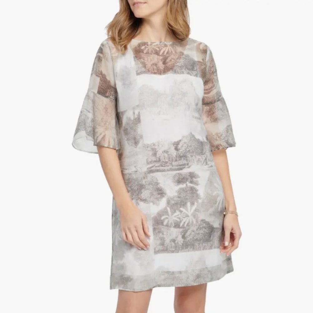 NIC+ZOE Memory Toile Shift Dress